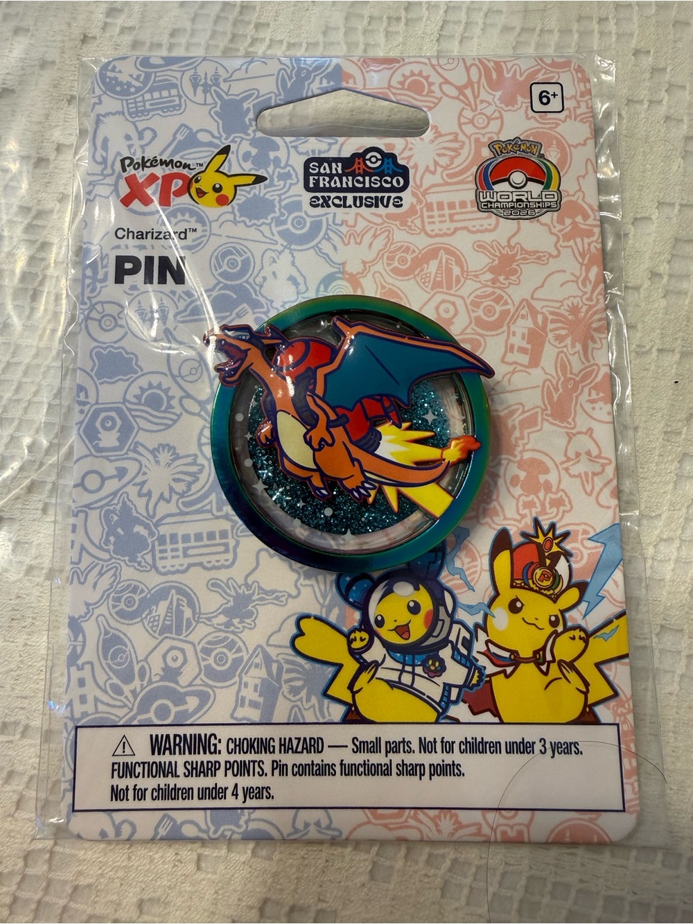 Charizard Pin - Pokémon Worlds San Francisco Exclusive